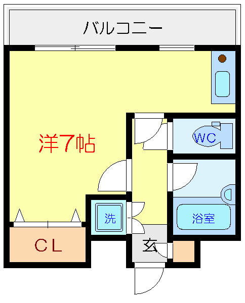 メトログリーンオガワ   間取り図