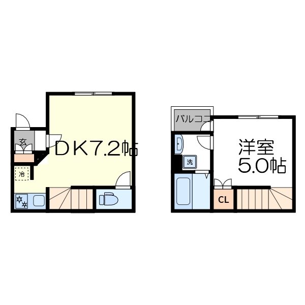 グランドソレイユⅢ 間取り図