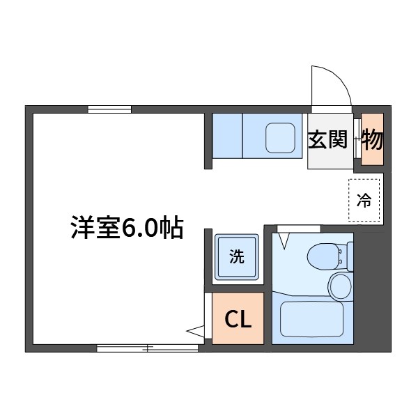 ドミール２１ 間取り図