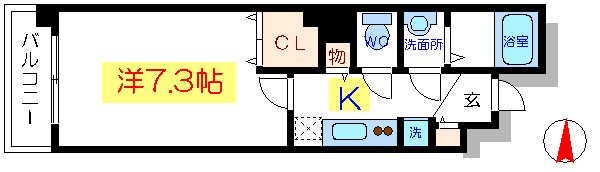 グランデュールボヌール   間取り図