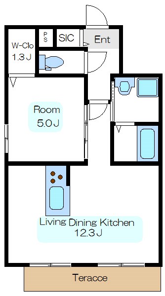 Casa王子 間取り