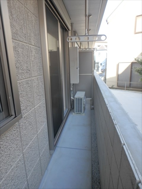 Casa王子 ベランダ