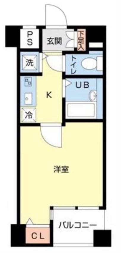 スカイコート大島 間取り図