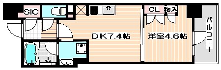 パークアクシス日本橋本町  間取り