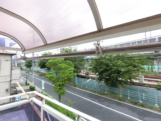 上中里ハウスⅠ ベランダ