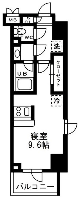 レジディア亀戸 間取り図