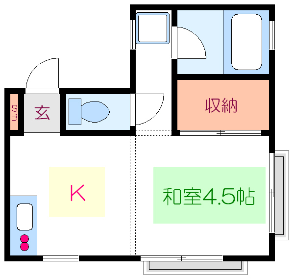 田山ビル  間取り図