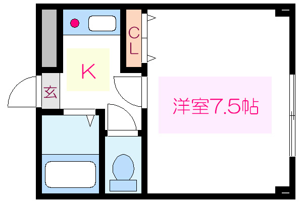 CASA白河 間取り図