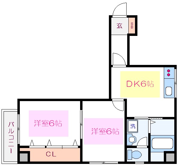 守ビル   間取り図