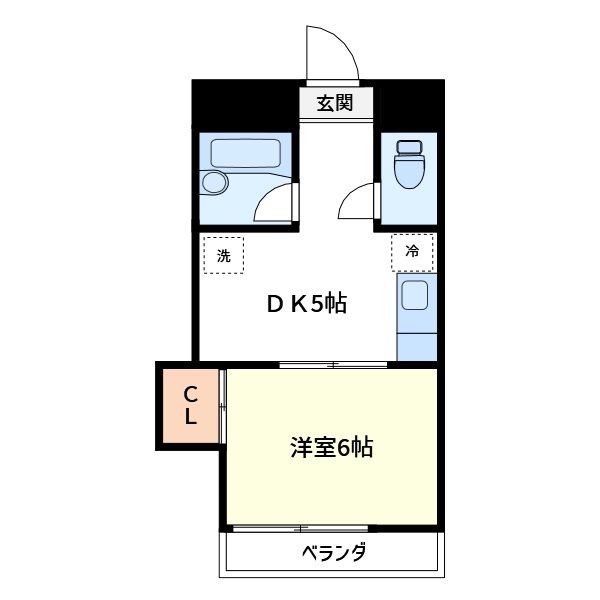 EXCEL中葛西 間取り図