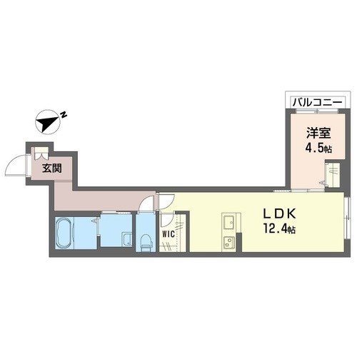 スプリング　スカイ 間取り図