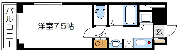 フォレストコートイースト  間取り