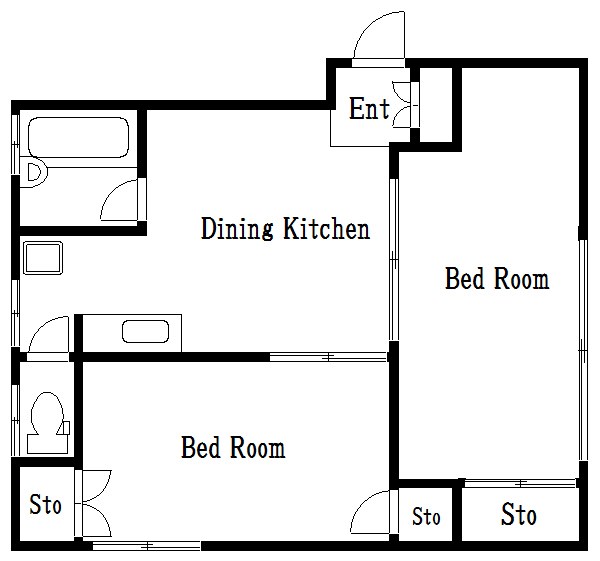 小倉屋ビル 間取り図