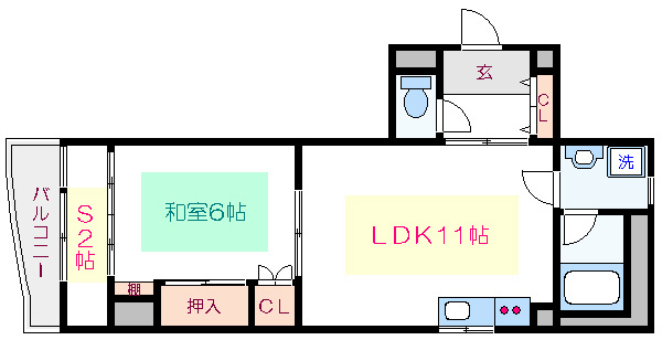 ファミーユＫＡＤＯ  間取り図