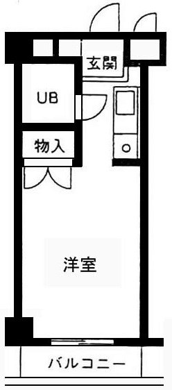 中島ICハイツ   202号室 間取り