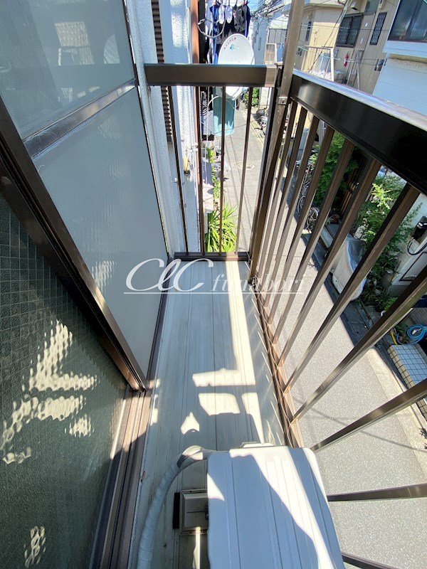 コーポリベール ベランダ