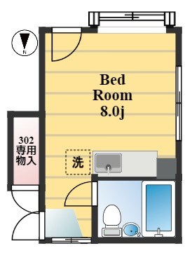 ラサール１ビル 間取り図