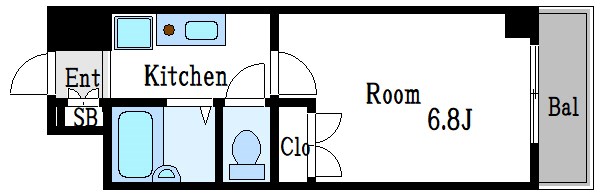 レジディア木場  間取り図