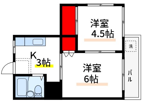 ハイツ伊藤  間取り