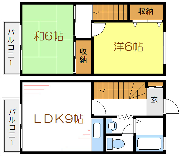 クレベール・サイ 間取り図