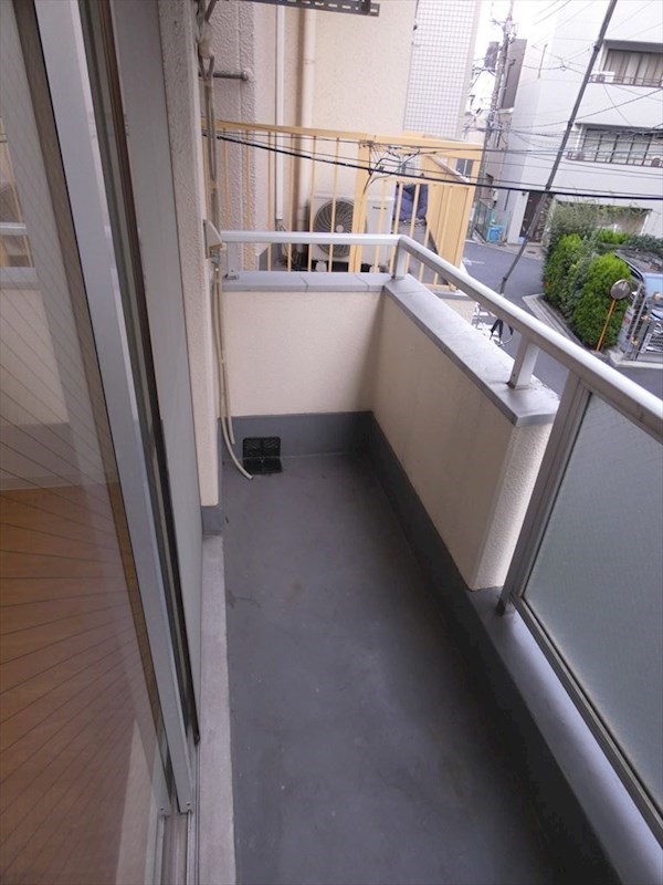 高島ハイム ベランダ