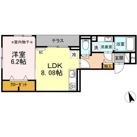 Akarenga浅草    間取り図