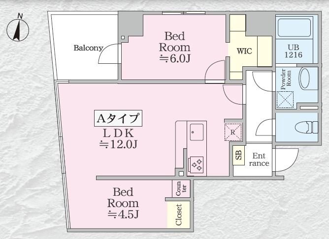 Residence新川橋 間取り図