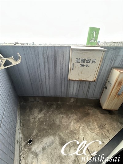 信明ビル  ベランダ