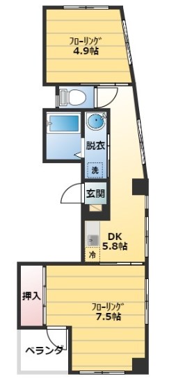 松井ビル 間取り図