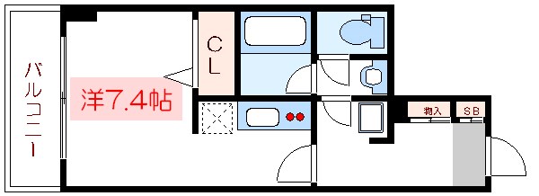 エヴァーモア   間取り図