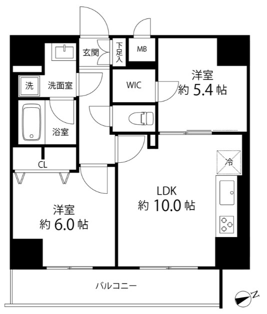 SAION町屋 間取り