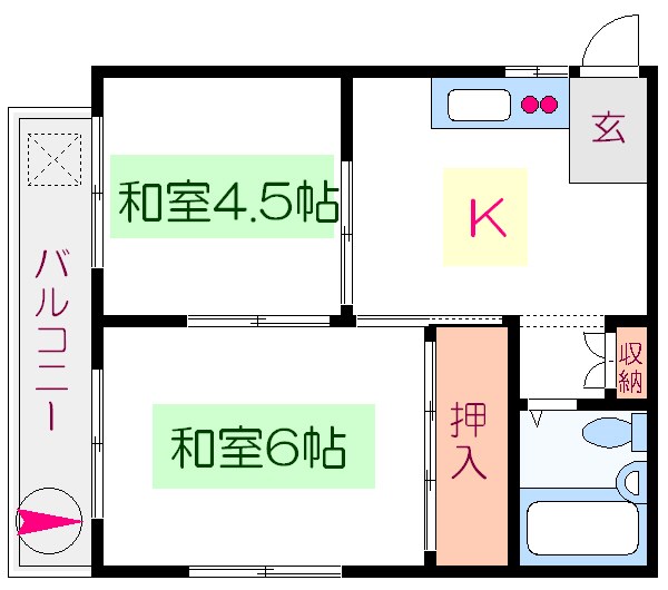 みまさかビル  間取り