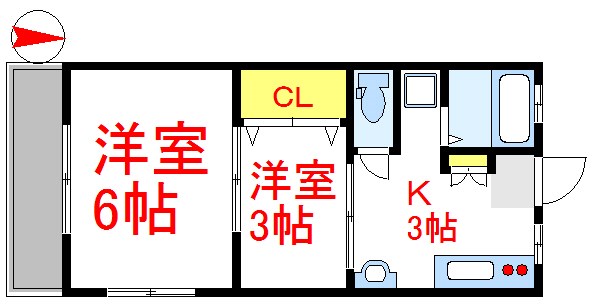 河野マンション（コウノマンション） 間取り