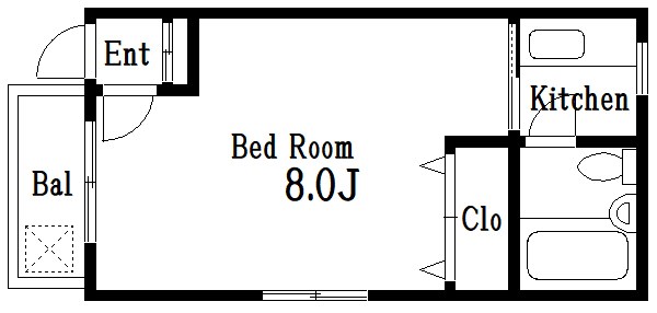 光コーポ 間取り図