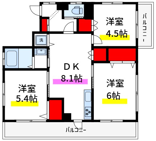 神谷ビル 間取り