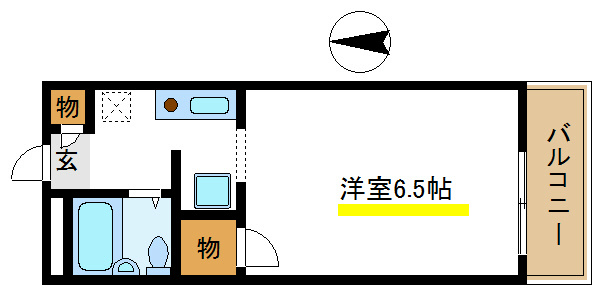 アルカナール東陽　Ｓ棟 間取り