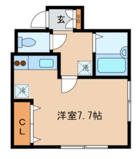 エスポア北砂 間取り図