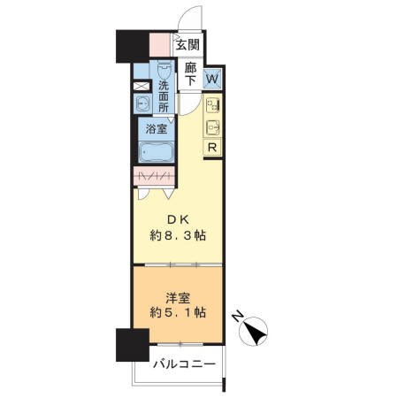 TEC Green Residence 間取り図