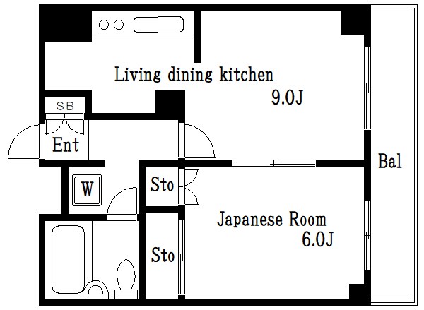 ポーロニアクレスト  間取り図