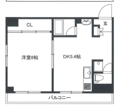 ペルル南砂 間取り図