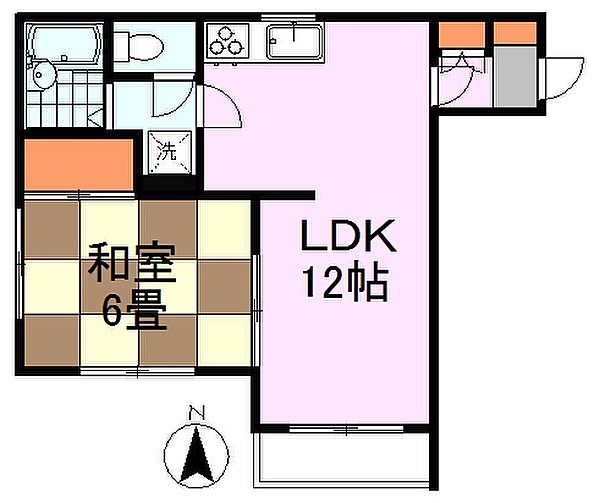 メゾンリビエール 間取り図