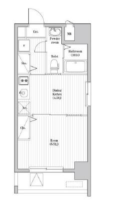 ペアパレス六町2号館 間取り