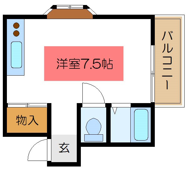 錦ハイツ 間取り