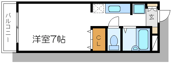 ＫＳキャトルセゾンⅡ 間取り