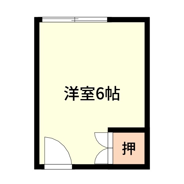 秀栄ハイツ 間取り図