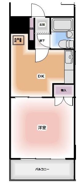 ＥＪアパートメント  間取り