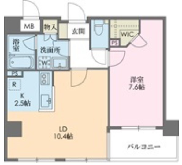 シャンティ住吉 間取り図