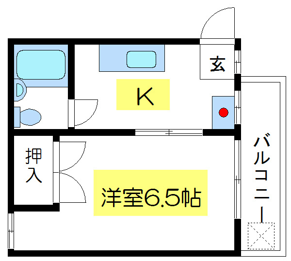 マンション友  間取り図