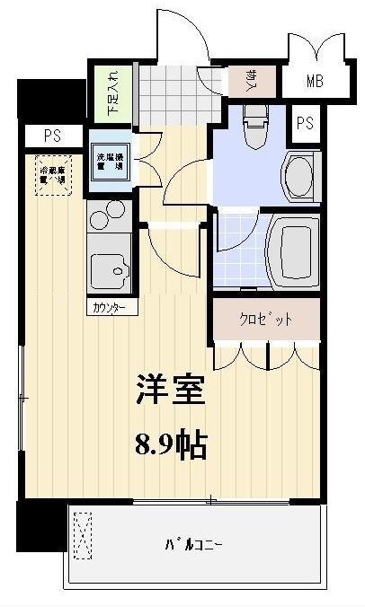 プロスペクト恩賜公園 間取り図