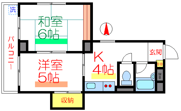 マイキャッスル浅草 間取り図